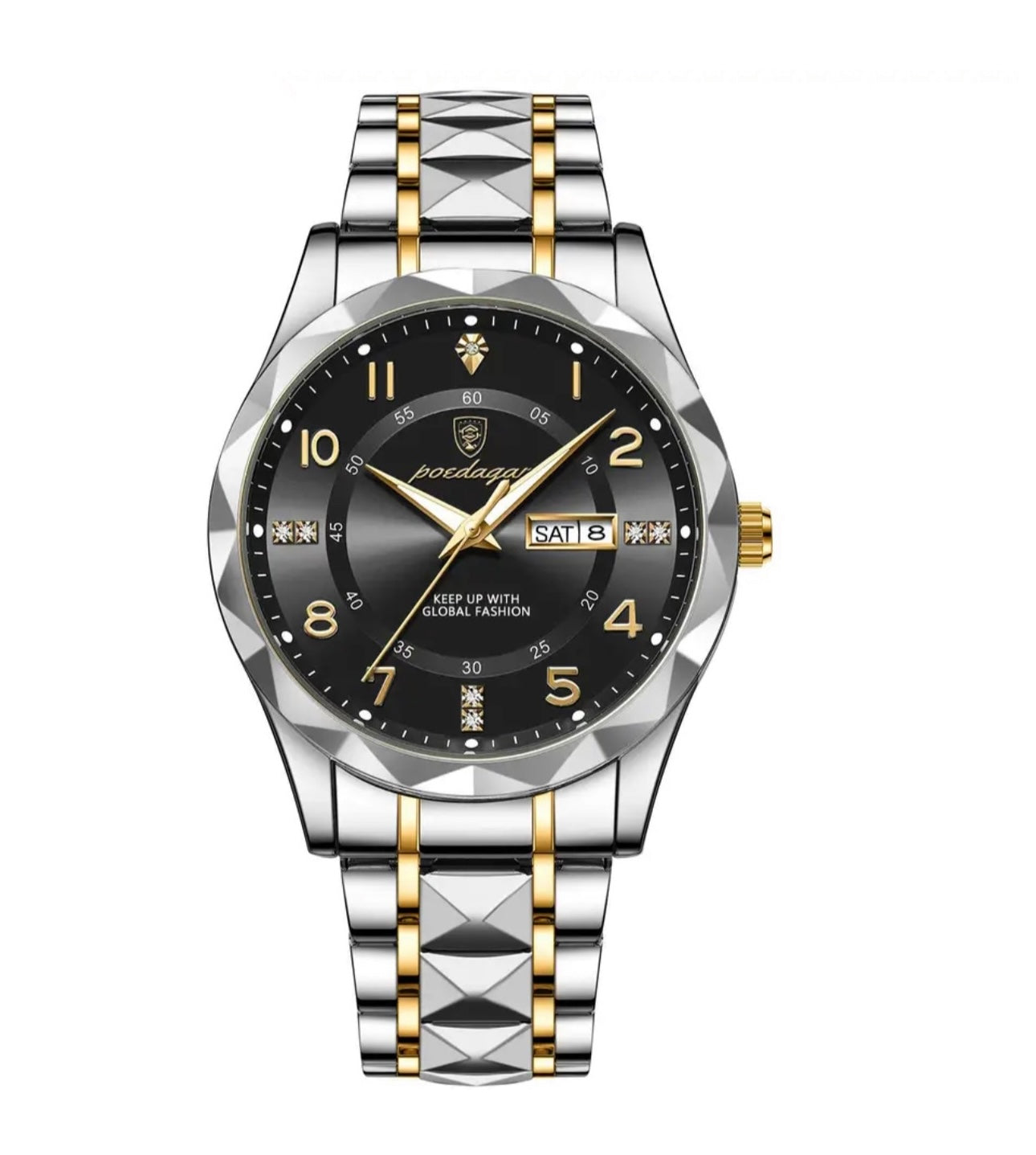 Rollie Silver Black Gold
